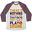 Virgin Teez  Baseball Tee Unisex Tri-Blend Baseball Tee / small / Oatmeal / Maroon NOTHING IN THE RULE BOOK SAYS YOU CAN'T PLAY DRUNK UNISEX TRI-BLEND BASEBALL TEE