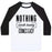 Virgin Teez  Baseball Tee Unisex Classic Baseball Tee / x-small / White/Black NOTHING WORTH HAVING UNISEX CLASSIC BASEBALL TEE