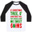 Virgin Teez  Baseball Tee Unisex Classic Baseball Tee / x-small / White/Black O' CHRISTMAS TREE THY SHOULD GIVE ME SWEET GAINS UNISEX CLASSIC BASEBALL TEE