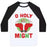 Virgin Teez  Baseball Tee Unisex Classic Baseball Tee / x-small / White/Black O HOLY MIGHT - ALL MIGHT UNISEX CLASSIC BASEBALL TEE