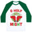 Virgin Teez  Baseball Tee Unisex Classic Baseball Tee / x-small / White/Dark Green O HOLY MIGHT - ALL MIGHT UNISEX CLASSIC BASEBALL TEE