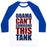 Virgin Teez  Baseball Tee Unisex Classic Baseball Tee / x-small / White/Blue OBAMA CAN'T COMMAND THIS TANK UNISEX CLASSIC BASEBALL TEE