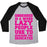 Virgin Teez  Baseball Tee Unisex Tri-Blend Baseball Tee / small / Athletic Gray / Black OBSESSED IS A WORD LAZY PEOPLE USE TO DESCRIBE THE DEDICATED UNISEX TRI-BLEND BASEBALL TEE