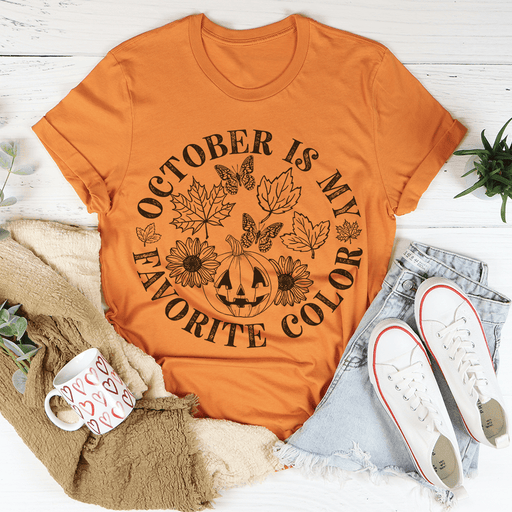 October Is My Favorite Color T-Shirt