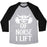 Virgin Teez  Baseball Tee Unisex Tri-Blend Baseball Tee / small / Athletic Gray / Black OF NORSE I LIFT UNISEX TRI-BLEND BASEBALL TEE
