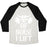 Virgin Teez  Baseball Tee Unisex Tri-Blend Baseball Tee / small / Oatmeal / Black OF NORSE I LIFT UNISEX TRI-BLEND BASEBALL TEE