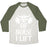 Virgin Teez  Baseball Tee Unisex Tri-Blend Baseball Tee / small / Oatmeal / Moss OF NORSE I LIFT UNISEX TRI-BLEND BASEBALL TEE
