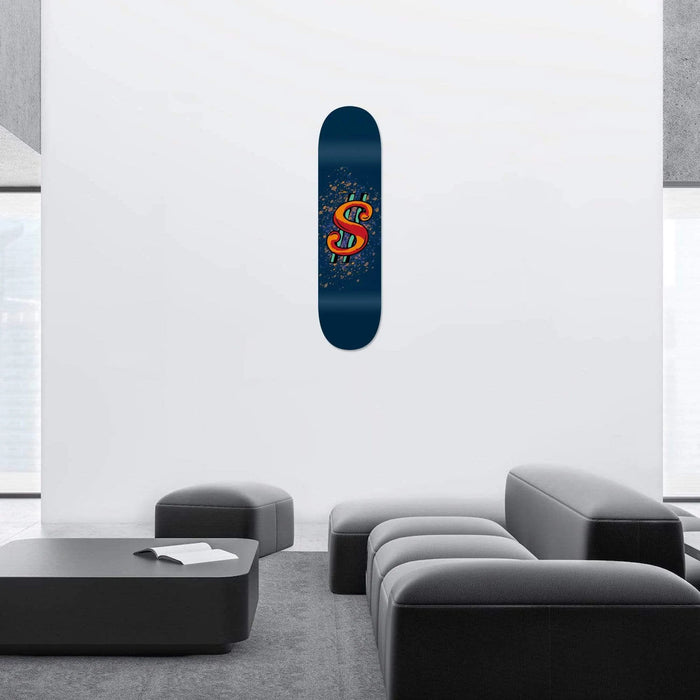 Dollar Blue Skateboard
