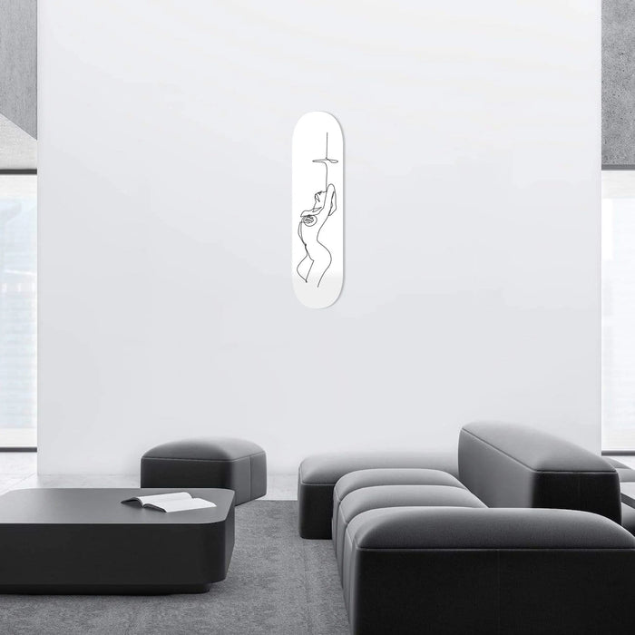 Sensual Nude Skateboard