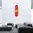 Lips Red Skateboard