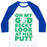 Virgin Teez  Baseball Tee Unisex Classic Baseball Tee / x-small / White/Blue OH MY GOD BECKY LOOK AT HER PUTT UNISEX CLASSIC BASEBALL TEE