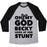 Virgin Teez  Baseball Tee Unisex Tri-Blend Baseball Tee / small / Athletic Gray / Black OH MY GOD BECKY LOOK AT HER STUNT UNISEX TRI-BLEND BASEBALL TEE