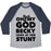 Virgin Teez  Baseball Tee Unisex Tri-Blend Baseball Tee / small / Athletic Gray / Navy OH MY GOD BECKY LOOK AT HER STUNT UNISEX TRI-BLEND BASEBALL TEE
