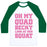 Virgin Teez  Baseball Tee Unisex Classic Baseball Tee / x-small / White/Dark Green OH MY QUAD BECKY LOOK AT HER SQUAT UNISEX CLASSIC BASEBALL TEE