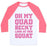 Virgin Teez  Baseball Tee Unisex Classic Baseball Tee / x-small / White/Neon Pink OH MY QUAD BECKY LOOK AT HER SQUAT UNISEX CLASSIC BASEBALL TEE