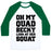 Virgin Teez  Baseball Tee Unisex Classic Baseball Tee / x-small / White/Dark Green OH MY QUAD BECKY LOOK AT HER SQUAT UNISEX CLASSIC BASEBALL TEE