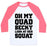 Virgin Teez  Baseball Tee Unisex Classic Baseball Tee / x-small / White/Neon Pink OH MY QUAD BECKY LOOK AT HER SQUAT UNISEX CLASSIC BASEBALL TEE