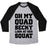 Virgin Teez  Baseball Tee Unisex Tri-Blend Baseball Tee / small / Athletic Gray / Black OH MY QUAD BECKY LOOK AT HER SQUAT UNISEX TRI-BLEND BASEBALL TEE