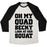 Virgin Teez  Baseball Tee Unisex Tri-Blend Baseball Tee / small / Oatmeal / Black OH MY QUAD BECKY LOOK AT HER SQUAT UNISEX TRI-BLEND BASEBALL TEE