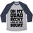 Virgin Teez  Baseball Tee Unisex Tri-Blend Baseball Tee / small / Athletic Gray / Navy OH MY QUAD BECKY LOOK AT HER SQUAT UNISEX TRI-BLEND BASEBALL TEE