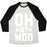 Virgin Teez  Baseball Tee Unisex Tri-Blend Baseball Tee / small / Oatmeal / Black OH MY WOD UNISEX TRI-BLEND BASEBALL TEE