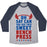 Virgin Teez  Baseball Tee Unisex Tri-Blend Baseball Tee / small / Athletic Gray / Navy OH SAY CAN YOU SEE THIS SWEET BENCH PRESS UNISEX TRI-BLEND BASEBALL TEE
