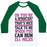 Virgin Teez  Baseball Tee Unisex Classic Baseball Tee / x-small / White/Dark Green OH, YOU'RE A SPRINTER? TALK TO ME WHEN YOU CAN RUN 13.1 UNISEX CLASSIC BASEBALL TEE