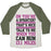 Virgin Teez  Baseball Tee Unisex Tri-Blend Baseball Tee / small / Oatmeal / Moss OH, YOU'RE A SPRINTER? TALK TO ME WHEN YOU CAN RUN 13.1 UNISEX TRI-BLEND BASEBALL TEE