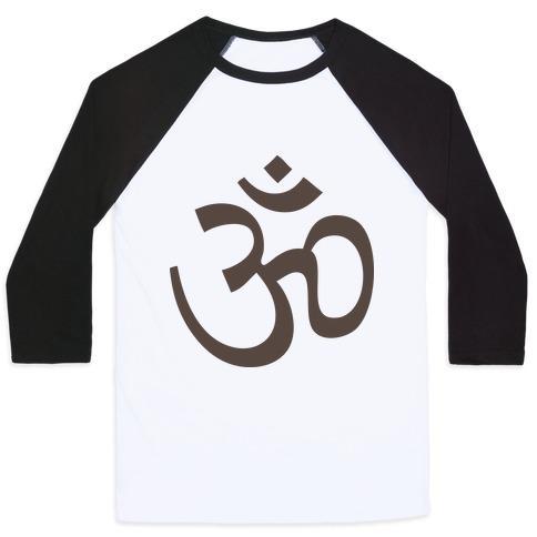 Virgin Teez  Baseball Tee Unisex Classic Baseball Tee / x-small / White/Black OHM UNISEX CLASSIC BASEBALL TEE
