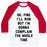 Virgin Teez  Baseball Tee Unisex Classic Baseball Tee / x-small / White/Red OK FINE I'LL RUN UNISEX CLASSIC BASEBALL TEE