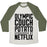 Virgin Teez  Baseball Tee Unisex Tri-Blend Baseball Tee / small / Oatmeal / Moss OLYMPIC COUCH POTATO UNISEX TRI-BLEND BASEBALL TEE