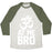 Virgin Teez  Baseball Tee Unisex Tri-Blend Baseball Tee / small / Oatmeal / Moss OM AT ME BRO UNISEX TRI-BLEND BASEBALL TEE
