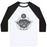 Virgin Teez  Baseball Tee Unisex Classic Baseball Tee / x-small / White/Black OM SHANTI SHANTI SHANTI UNISEX CLASSIC BASEBALL TEE