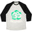 Virgin Teez  Baseball Tee Unisex Tri-Blend Baseball Tee / small / Oatmeal / Black OMSTOPPABLE UNISEX TRI-BLEND BASEBALL TEE