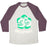 Virgin Teez  Baseball Tee Unisex Tri-Blend Baseball Tee / small / Oatmeal / Maroon OMSTOPPABLE UNISEX TRI-BLEND BASEBALL TEE