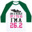 Virgin Teez  Baseball Tee Unisex Classic Baseball Tee / x-small / White/Dark Green ON A SCALE OF 1 TO 10 I'M A 26.2 UNISEX CLASSIC BASEBALL TEE