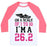 Virgin Teez  Baseball Tee Unisex Classic Baseball Tee / x-small / White/Neon Pink ON A SCALE OF 1 TO 10 I'M A 26.2 UNISEX CLASSIC BASEBALL TEE