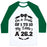 Virgin Teez  Baseball Tee Unisex Classic Baseball Tee / x-small / White/Dark Green ON A SCALE OF 1 TO 10 MY LITTLE'S A 26.2 UNISEX CLASSIC BASEBALL TEE