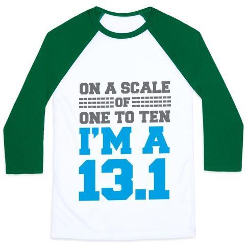 Virgin Teez  Baseball Tee Unisex Classic Baseball Tee / x-small / White/Dark Green ON A SCALE OF ONE TO TEN I'M A 13.1 (BLUE) UNISEX CLASSIC BASEBALL TEE