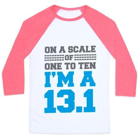 Virgin Teez  Baseball Tee Unisex Classic Baseball Tee / x-small / White/Neon Pink ON A SCALE OF ONE TO TEN I'M A 13.1 (BLUE) UNISEX CLASSIC BASEBALL TEE