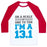 Virgin Teez  Baseball Tee Unisex Classic Baseball Tee / x-small / White/Red ON A SCALE OF ONE TO TEN I'M A 13.1 (BLUE) UNISEX CLASSIC BASEBALL TEE