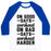 Virgin Teez  Baseball Tee Unisex Classic Baseball Tee / x-small / White/Blue ON GOOD DAYS WORKOUT UNISEX CLASSIC BASEBALL TEE