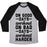 Virgin Teez  Baseball Tee Unisex Tri-Blend Baseball Tee / small / Athletic Gray / Black ON GOOD DAYS WORKOUT UNISEX TRI-BLEND BASEBALL TEE