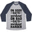 Virgin Teez  Baseball Tee Unisex Tri-Blend Baseball Tee / small / Athletic Gray / Navy ON GOOD DAYS WORKOUT UNISEX TRI-BLEND BASEBALL TEE