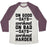 Virgin Teez  Baseball Tee Unisex Tri-Blend Baseball Tee / small / Oatmeal / Maroon ON GOOD DAYS WORKOUT UNISEX TRI-BLEND BASEBALL TEE