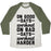 Virgin Teez  Baseball Tee Unisex Tri-Blend Baseball Tee / small / Oatmeal / Moss ON GOOD DAYS WORKOUT UNISEX TRI-BLEND BASEBALL TEE