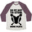 Virgin Teez  Baseball Tee Unisex Tri-Blend Baseball Tee / small / Oatmeal / Maroon ON MY WAY TO STEAL HOME PLATE UNISEX TRI-BLEND BASEBALL TEE