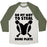 Virgin Teez  Baseball Tee Unisex Tri-Blend Baseball Tee / small / Oatmeal / Moss ON MY WAY TO STEAL HOME PLATE UNISEX TRI-BLEND BASEBALL TEE