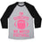 Virgin Teez  Baseball Tee Unisex Tri-Blend Baseball Tee / small / Athletic Gray / Black ON SUNDAYS WE WATCH FOOTBALL UNISEX TRI-BLEND BASEBALL TEE
