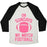 Virgin Teez  Baseball Tee Unisex Tri-Blend Baseball Tee / small / Oatmeal / Black ON SUNDAYS WE WATCH FOOTBALL UNISEX TRI-BLEND BASEBALL TEE